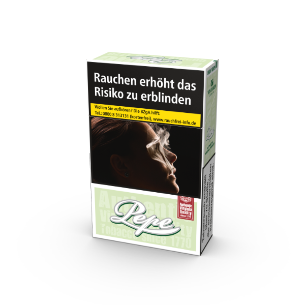 Pepe Bright Green 10 x 20 Zigaretten Pepe Bright Green 10 x 20 Zigaretten